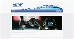 Desktop Screenshot of adt-europe.com